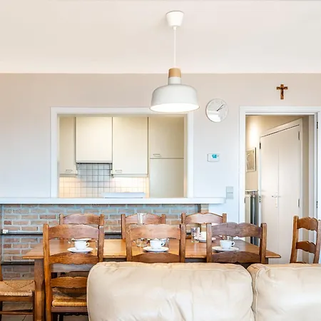 Apartamento In St-idesbald With Sea View, Cleaning Included *