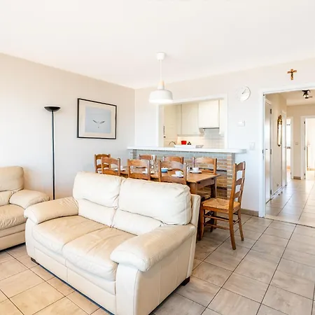 Apartamento In St-idesbald With Sea View, Cleaning Included *