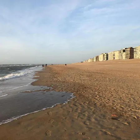 In St-idesbald With Sea View, Cleaning Included Apartamento
